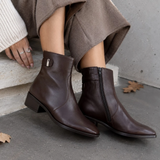 Gabor Sophie Heeled Boot (Women) - Dark Vino