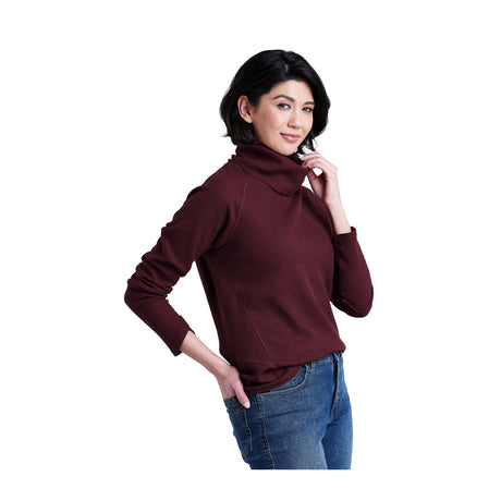 Kuhl Petra Turtleneck (Women) - Zinfandel Apparel - Top - Long Sleeve - The Heel Shoe Fitters