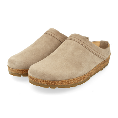 Haflinger Malmo Clog (Women) - Cappucino Dress-Casual - Clogs & Mules - The Heel Shoe Fitters