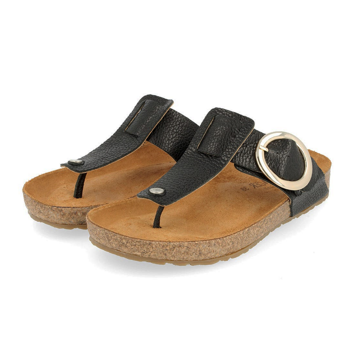Haflinger Round Buckle Corinna Sandal (Women) Sandal - Thong - The Heel Shoe Fitters