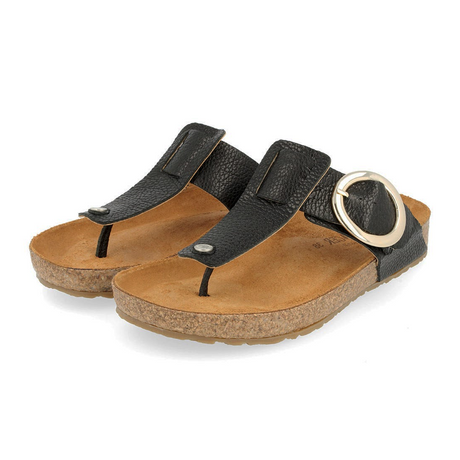Haflinger Round Buckle Corinna Sandal (Women) Sandal - Thong - The Heel Shoe Fitters
