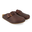 Haflinger Porto Clog (Unisex) - Dark Brown Dress-Casual - Clogs & Mules - The Heel Shoe Fitters