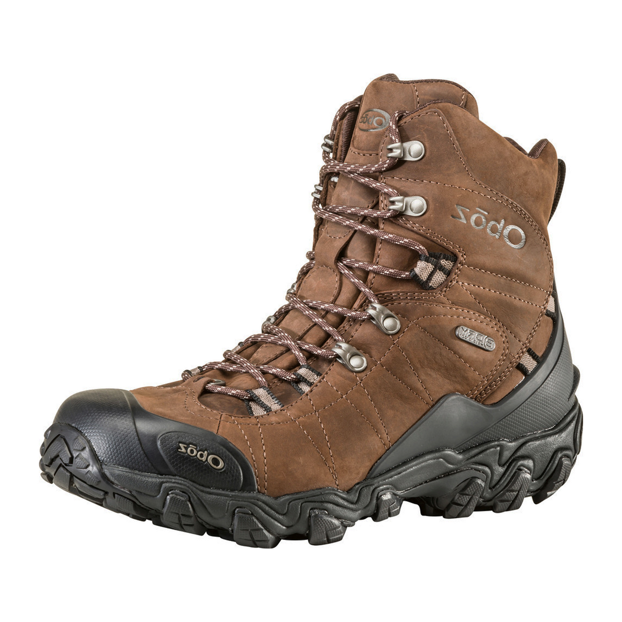 Oboz Bridger 8" Insulated B-DRY Winter Hiking Boot (Men) - Bark Hiking - Mid - The Heel Shoe Fitters