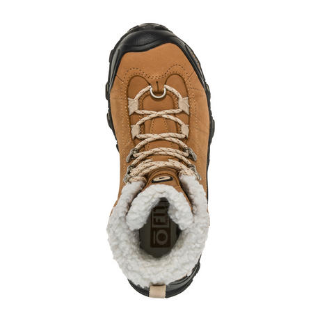 Oboz Bridger 7" Insulated B-DRY Winter Hiking Boot (Women) - Chipmunk Hiking - Mid - The Heel Shoe Fitters