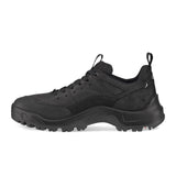 ECCO Offroad Low Walking Shoe (Men) - Black/Black Athletic - Walking - The Heel Shoe Fitters