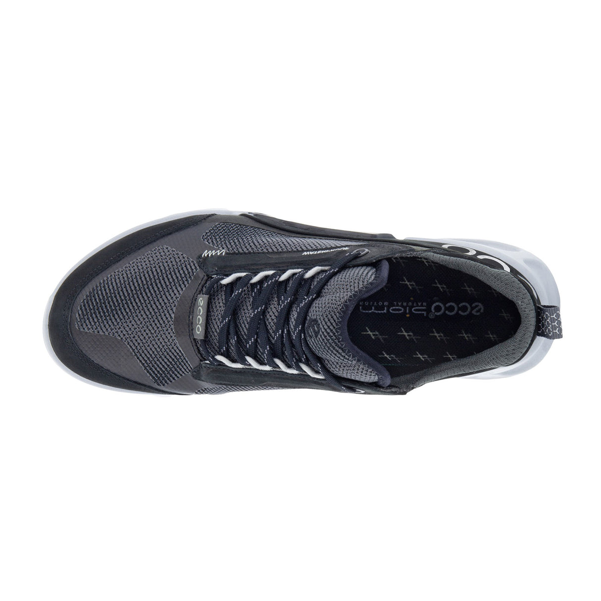 ECCO BIOM 2.1 X MTN Low Waterproof (Men) - Black/Magnet/Black  - The Heel Shoe Fitters