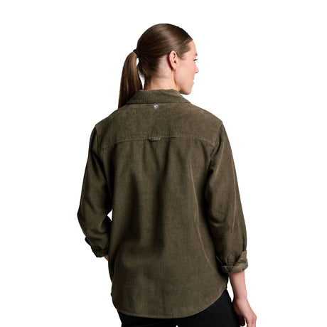 Kuhl Tallula Cord Shirt (Women) - Vine Apparel - Jacket - Lightweight - The Heel Shoe Fitters