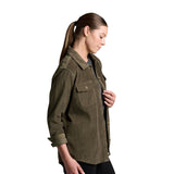 Kuhl Tallula Cord Shirt (Women) - Vine Apparel - Jacket - Lightweight - The Heel Shoe Fitters