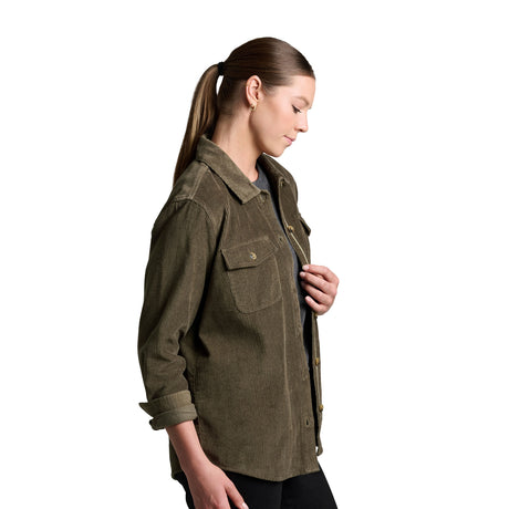Kuhl Tallula Cord Shirt (Women) - Vine Apparel - Jacket - Lightweight - The Heel Shoe Fitters