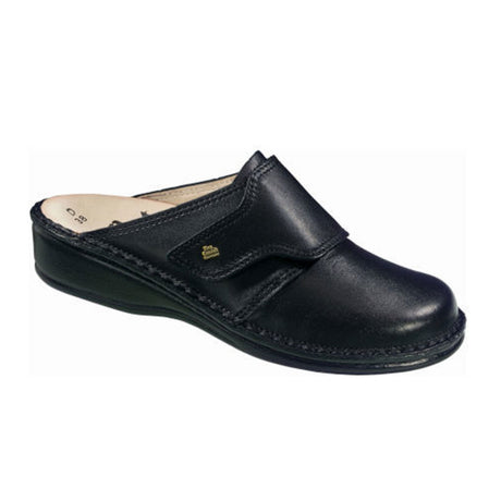 Finn Comfort Aussee Mule (Women) - Black Nappaseda Dress-Casual - Clogs & Mules - The Heel Shoe Fitters