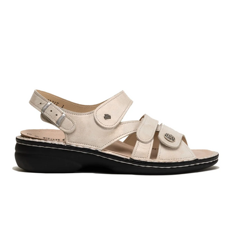 Finn Comfort Gomera-S Backstrap Sandal (Women) - Champagne Nuvola Sandals - Backstrap - The Heel Shoe Fitters