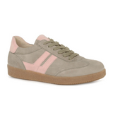 Gabor 300 Court Sneaker (Women) - Samtchevreau/Schilf/Bloom