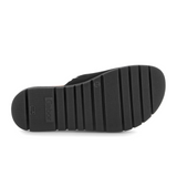 Gabor 745 Beaded Ring Slide (Women) - Dreamvelour/Schwarz Sandal - Slide - The Heel Shoe Fitters