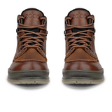 ECCO Track 25 Mid GTX Hiking Shoe (Men) - Bison/Bison Hiking - Mid - The Heel Shoe Fitters