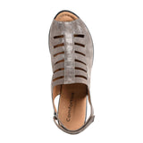 Comfortiva Faye Sandal (Women) - Smoke Sandals - Heel/Wedge - The Heel Shoe Fitters