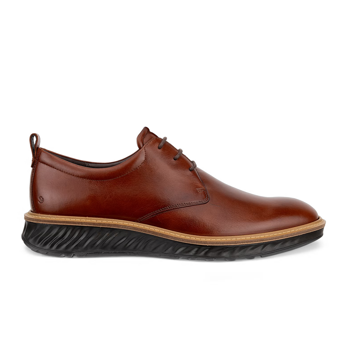 ECCO St 1 Hybrid Plain Toe Oxford (Men) - Cognac Dress-Casual - Oxford - The Heel Shoe Fitters
