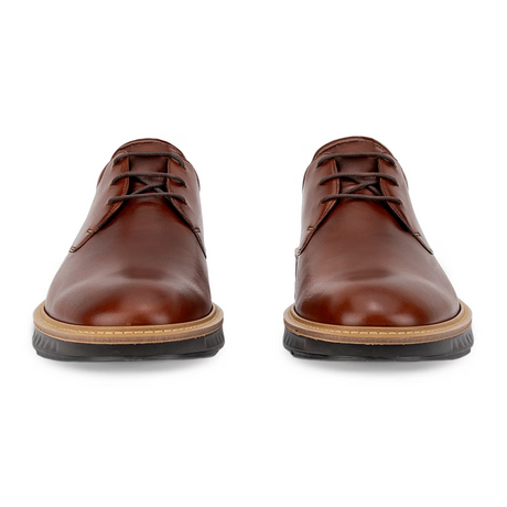 ECCO St 1 Hybrid Plain Toe Oxford (Men) - Cognac Dress-Casual - Oxford - The Heel Shoe Fitters