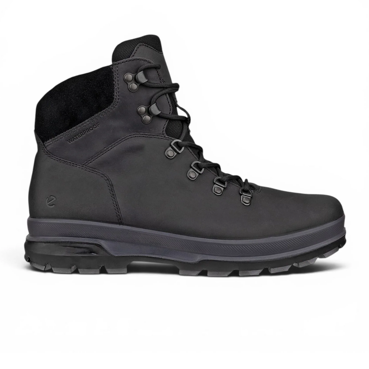 ECCO Rugged Track WP Lace Boot (Men) - Black