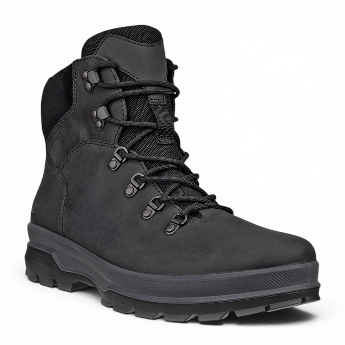 ECCO Rugged Track WP Lace Boot (Men) - Black