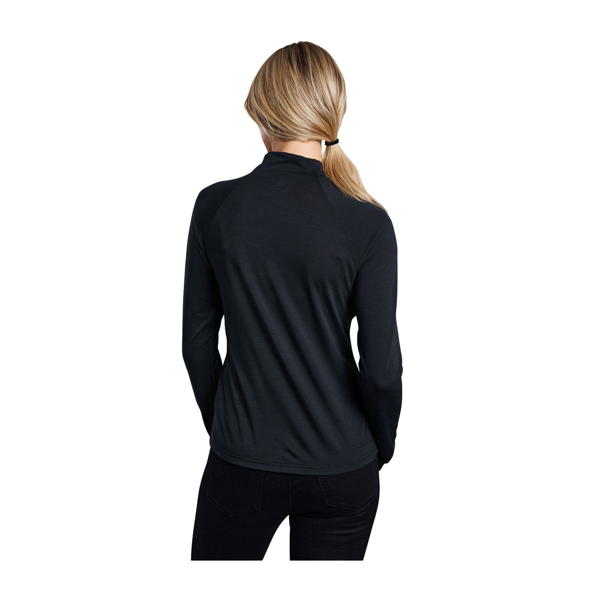 Kuhl Agility Pullover (Women) - Black Apparel - Top - Long Sleeve - The Heel Shoe Fitters