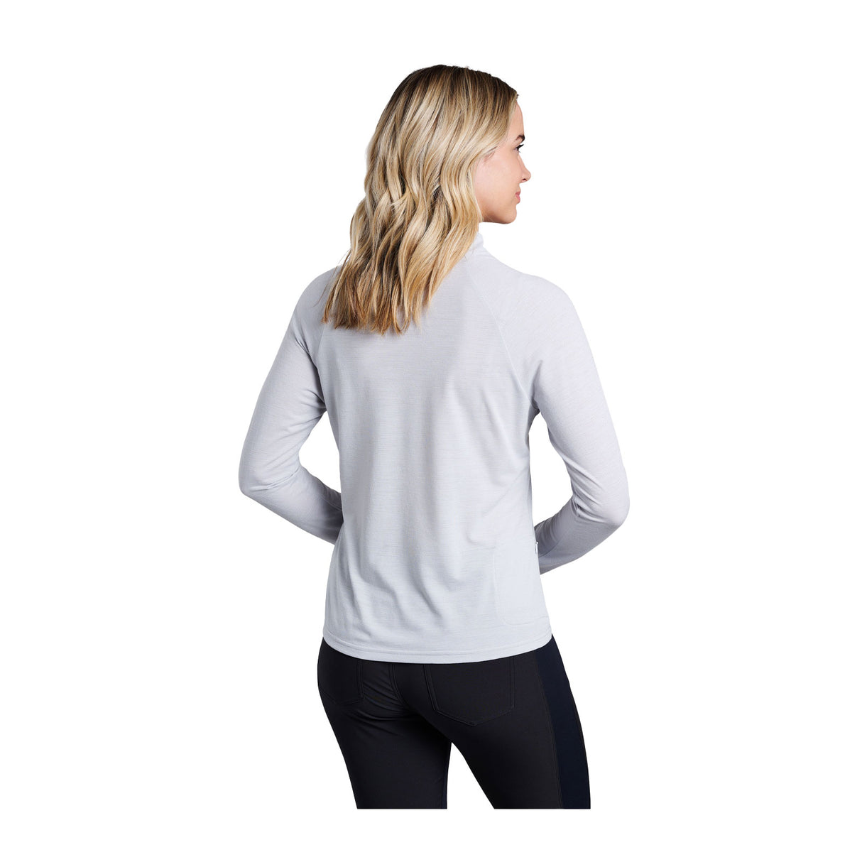 Kuhl Agility Pullover (Women) - Mist Apparel - Top - Long Sleeve - The Heel Shoe Fitters