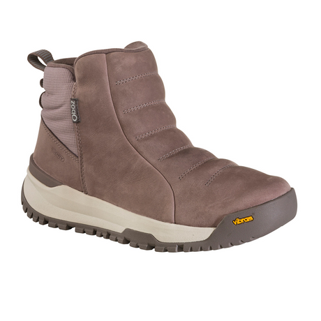 Oboz Sphinx Pull On Insulated B-DRY Winter Boot (Women) - Sandstone Boots - Winter - Low - The Heel Shoe Fitters