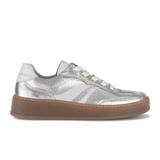 Gabor 475 Sneaker (Women) - Mini Crack/Nappa/Argento/Weiss