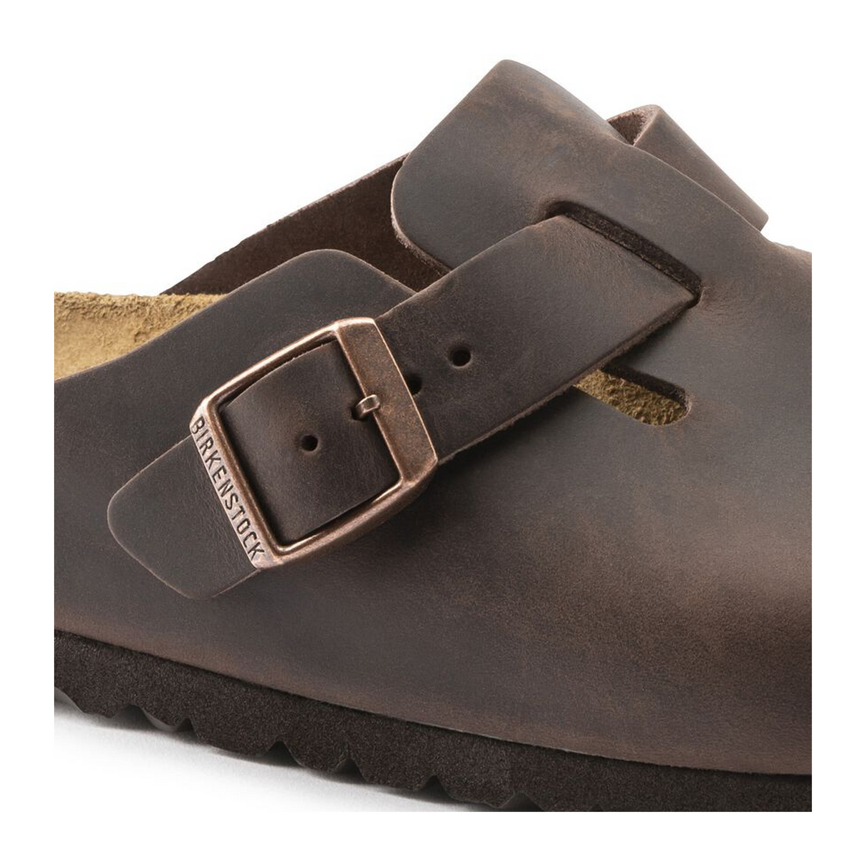 Birkenstock Boston Clog (Unisex) - Habana Oiled Leather Dress-Casual - Clogs & Mules - The Heel Shoe Fitters