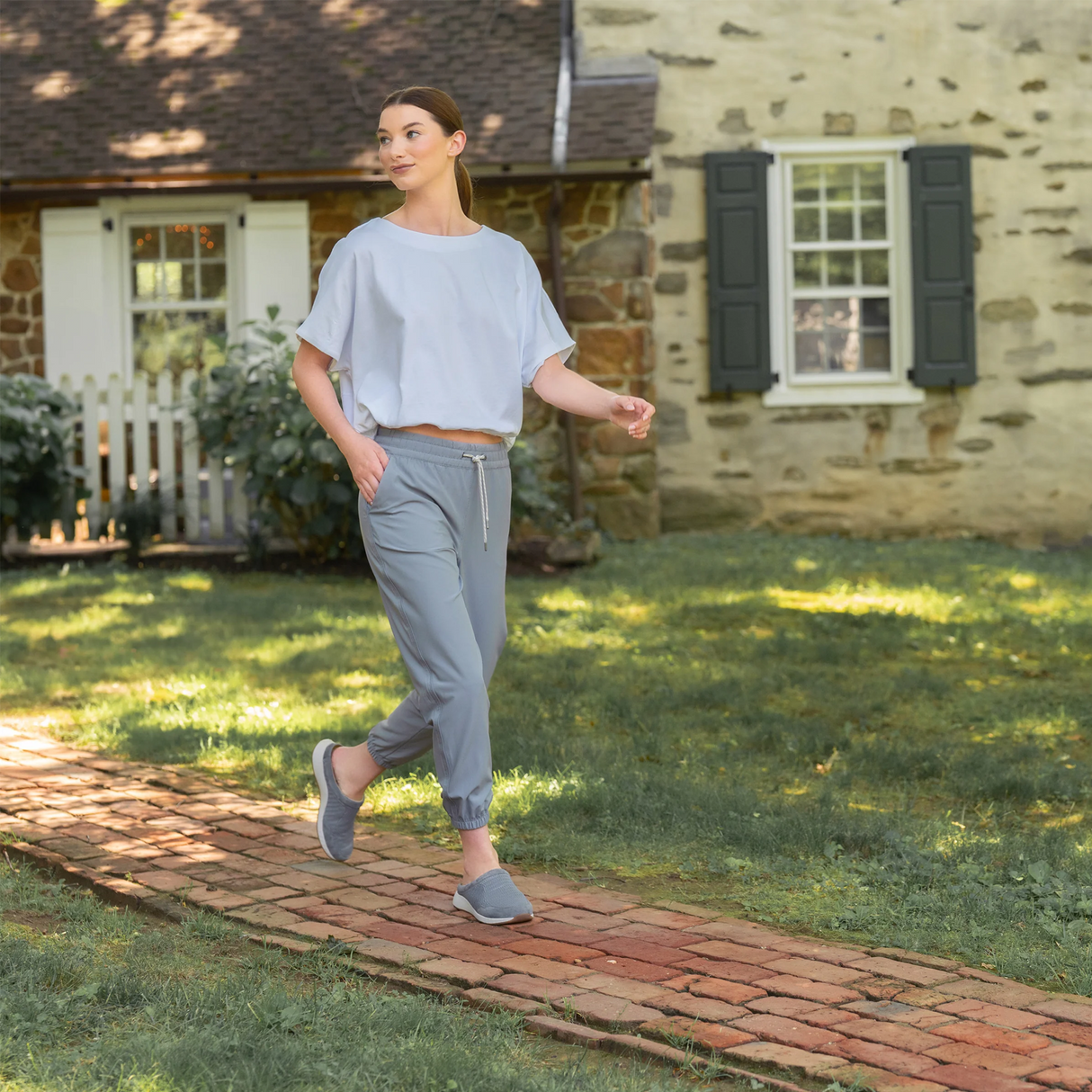 Dansko Claudia Clog (Women) - Grey Mesh