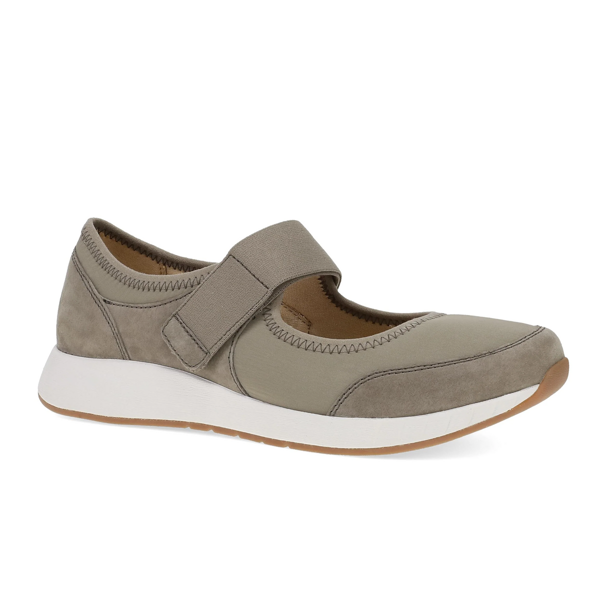 Dansko Carolina Mary Jane Sneaker (Women) - Walnut Suede