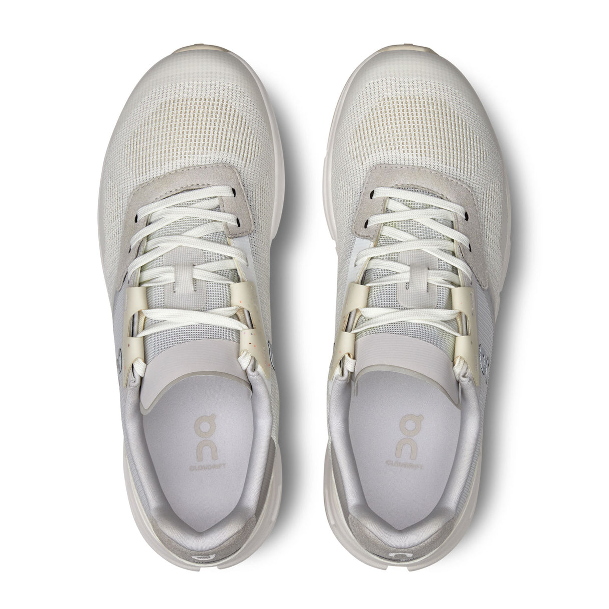 On Running Cloudrift Running Shoe (Women) - Undyed-White/Frost Athletic - Running - Neutral - The Heel Shoe Fitters