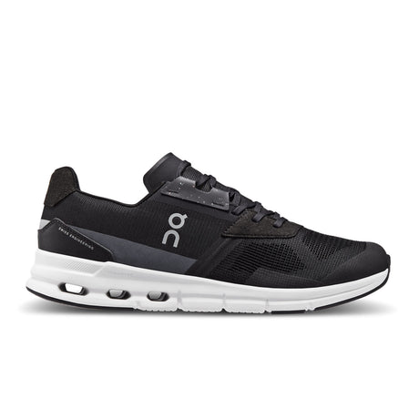 On Running Cloudrift Running Shoe (Men) - Black/White Athletic - Running - Neutral - The Heel Shoe Fitters