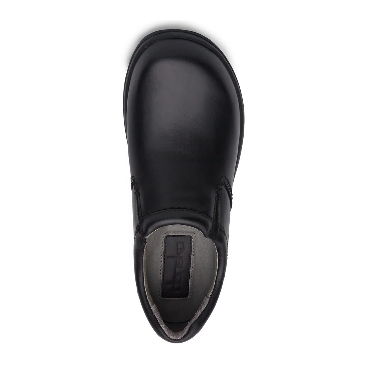 Dansko Wynn Slip On (Men) - Black Smooth Dress-Casual - Slip Ons - The Heel Shoe Fitters