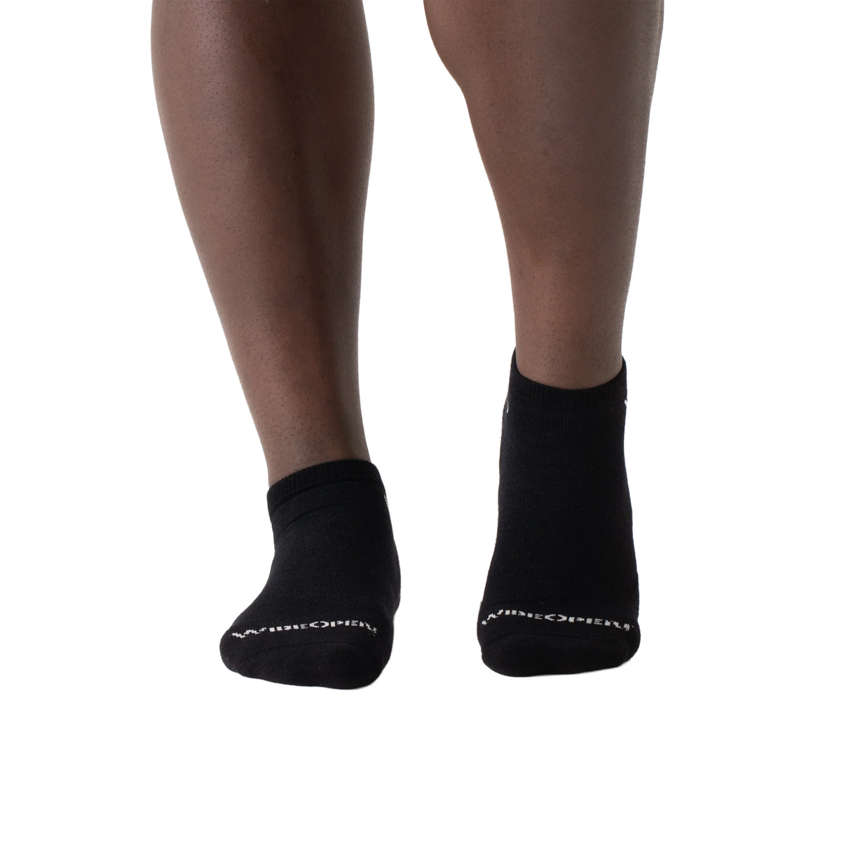 Wide Open Solid Cushioned No Show Sock (Men) - Black Accessories - Socks - Lifestyle - The Heel Shoe Fitters