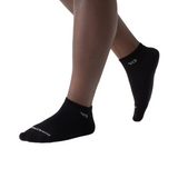 Wide Open Solid Cushioned No Show Sock (Men) - Black Accessories - Socks - Lifestyle - The Heel Shoe Fitters