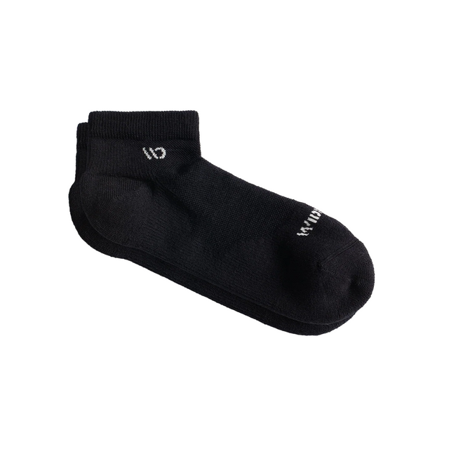 Wide Open Solid Cushioned No Show Sock (Men) - Black Accessories - Socks - Lifestyle - The Heel Shoe Fitters