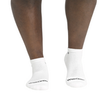 Wide Open Solid Cushioned No Show Sock (Men) - White Accessories - Socks - Lifestyle - The Heel Shoe Fitters