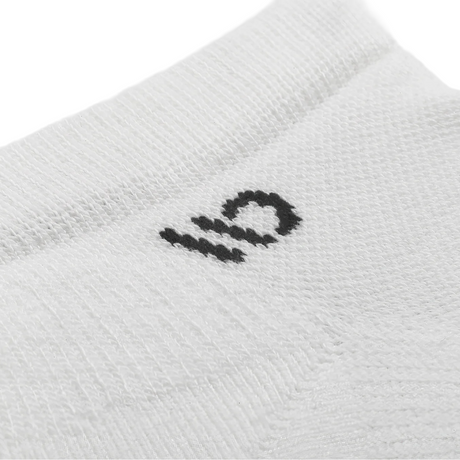 Wide Open Solid Cushioned No Show Sock (Men) - White Accessories - Socks - Lifestyle - The Heel Shoe Fitters