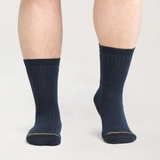 Wide Open Micro Crew Sock (Men) - Denim Accessories - Socks - Lifestyle - The Heel Shoe Fitters