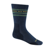 Wide Open Vintage Stripe Cushioned Crew Sock (Men) - Denim Accessories - Socks - Lifestyle - The Heel Shoe Fitters