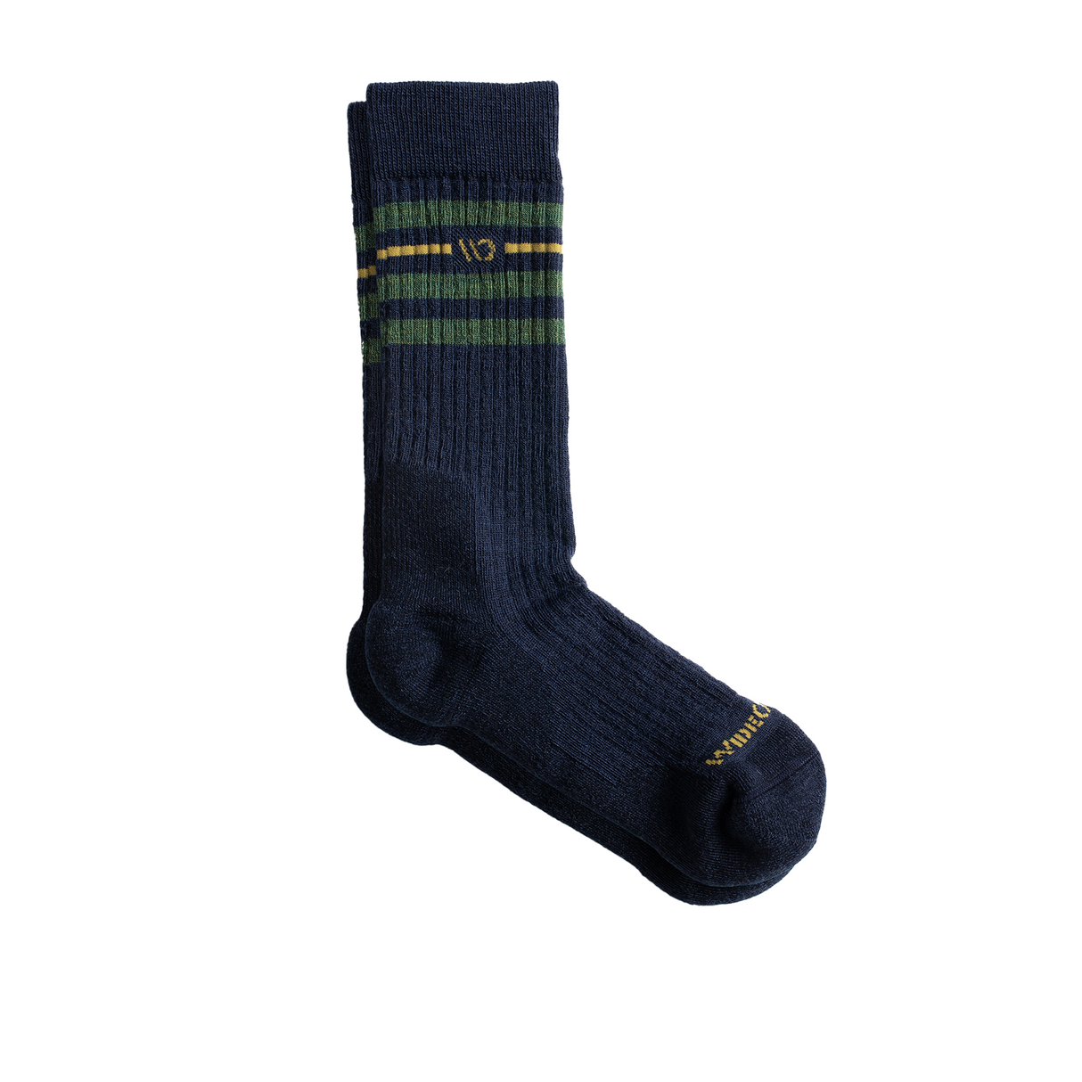 Wide Open Vintage Stripe Cushioned Crew Sock (Men) - Denim Accessories - Socks - Lifestyle - The Heel Shoe Fitters