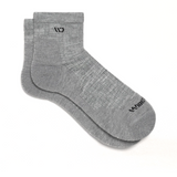 Wide Open Solid Cushioned Quarter Sock (Men) - Light Grey Accessories - Socks - Lifestyle - The Heel Shoe Fitters
