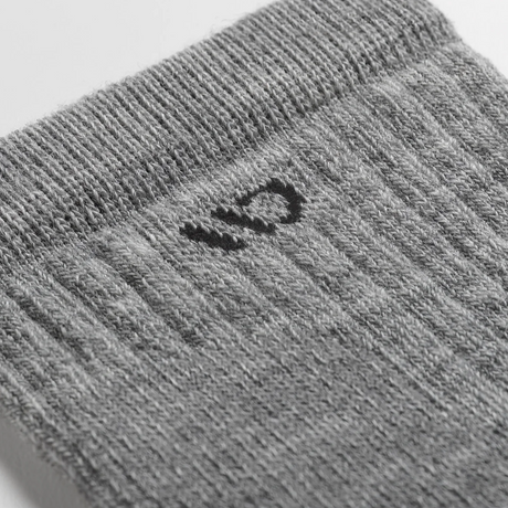 Wide Open Solid Cushioned Quarter Sock (Men) - Light Grey Accessories - Socks - Lifestyle - The Heel Shoe Fitters