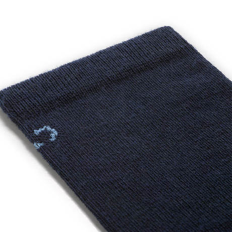 Wide Open Solid Lightweight Crew Sock (Men) - Navy Accessories - Socks - Lifestyle - The Heel Shoe Fitters