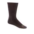 Wide Open Solid Lightweight Crew Sock (Men) - Walnut Accessories - Socks - Lifestyle - The Heel Shoe Fitters