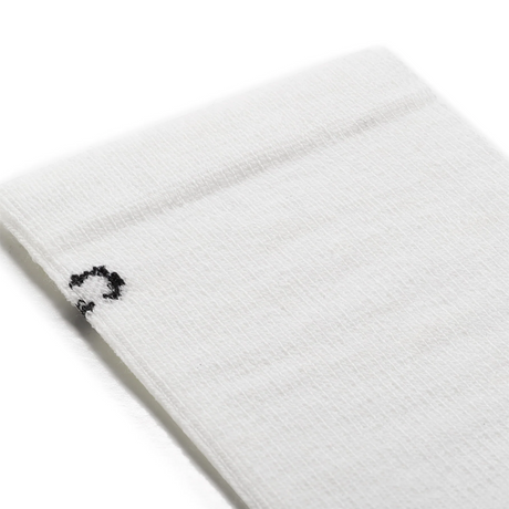 Wide Open Solid Lightweight Crew Sock (Men) - White Accessories - Socks - Lifestyle - The Heel Shoe Fitters