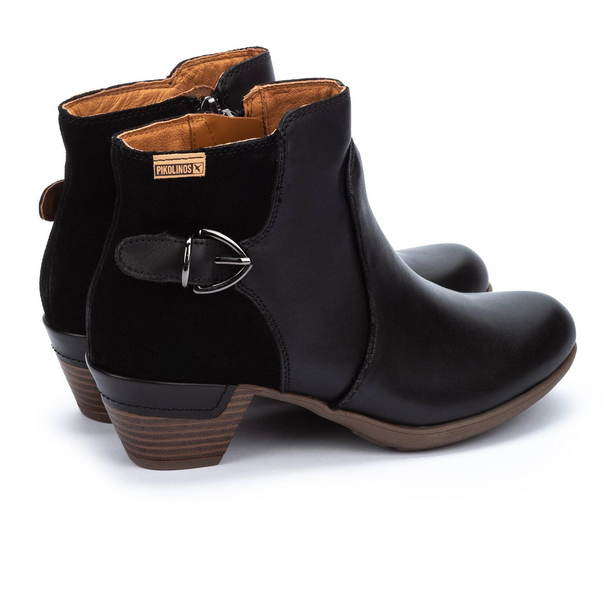 Pikolinos Rotterdam 902-8943C1 Ankle Boot (Women) - Black Boots - Casual - Low - The Heel Shoe Fitters