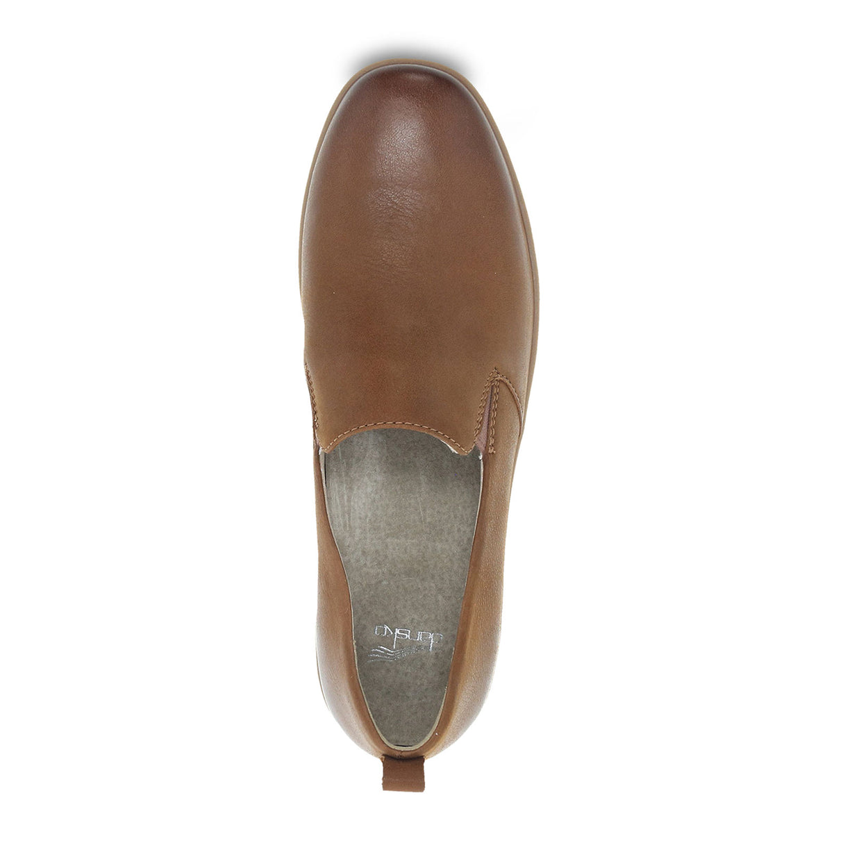 Dansko Linley Slip On (Women) - Tan Burnished Calf Dress-Casual - Slip Ons - The Heel Shoe Fitters