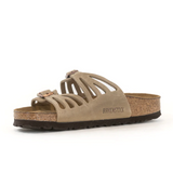 Birkenstock Granada Soft Footbed Narrow Slide Sandal (Women) - Tobacco Oiled Leather Sandals - Slide - The Heel Shoe Fitters