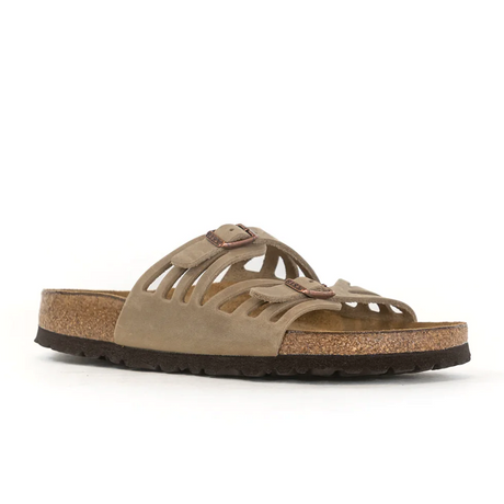 Birkenstock Granada Soft Footbed (Women) - Tobacco Sandals - Slide - The Heel Shoe Fitters